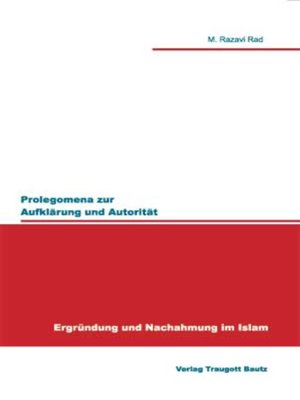 cover image of Prolegomena zur Aufklärung und Autorität